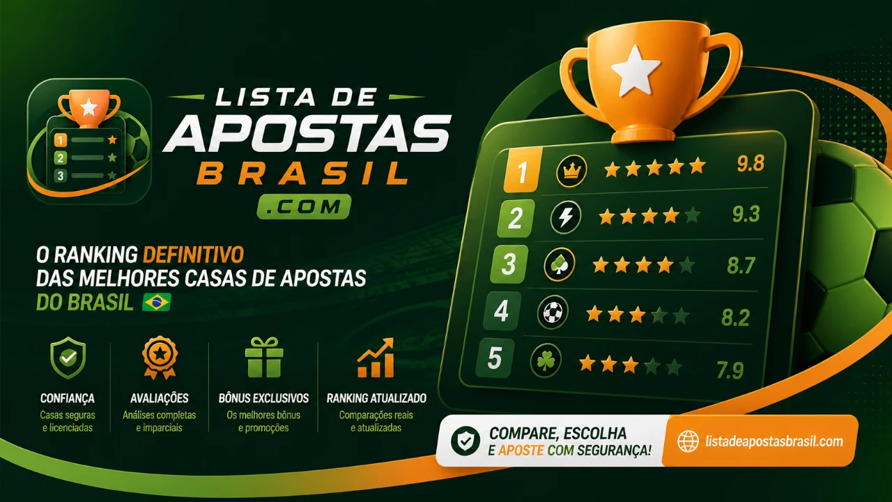 Ranking editorial do Lista de Apostas Brasil